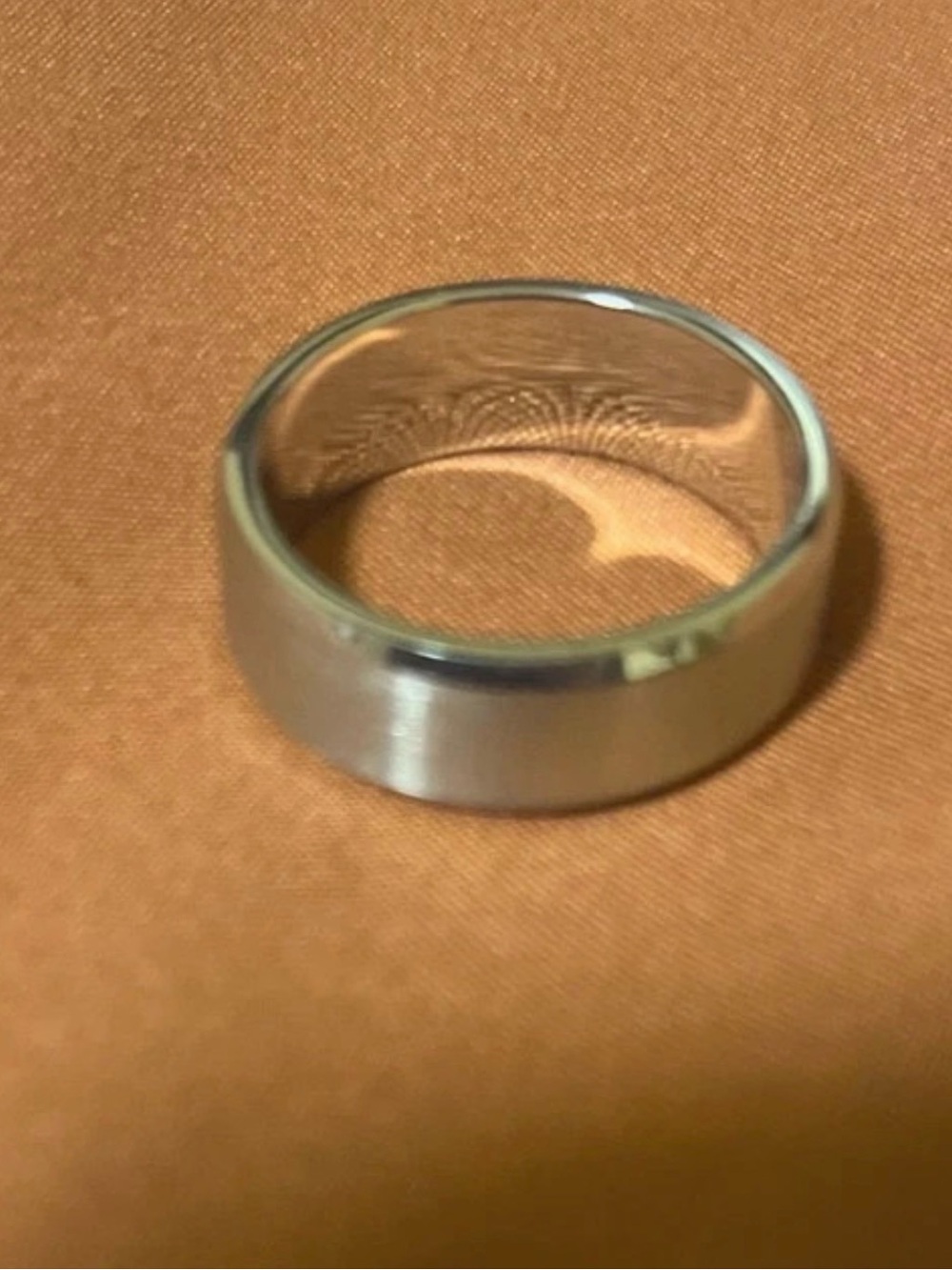 Avon Men's Silver Tone Polished Band